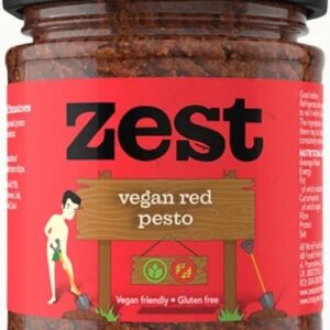 Zest Vegan Red Pesto: Without Gluten
