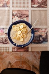 baked banana porrdige